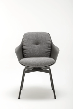 ROLF BENZ 600 - Chair with armrests by Rolf Benz - view 3